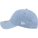 atlanta-braves-mlb-9twenty-washed-denim-verstellbare-blaue-gebogene-kappe-von-new-era