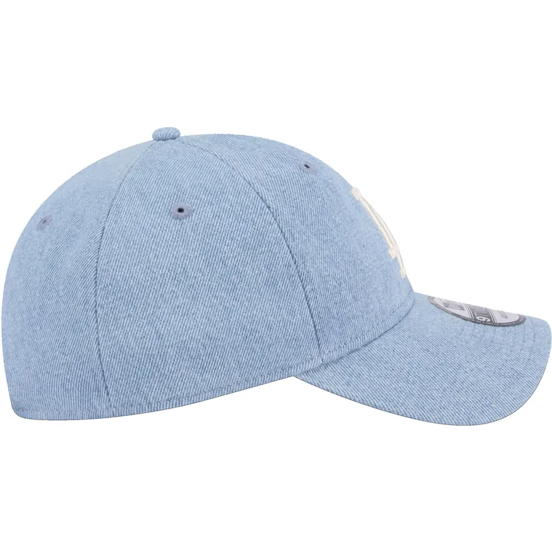 shapka-izvita-sinya-reguliruem-9twenty-washed-denim-na-los-angeles-dodgers-mlb-ot-new-era