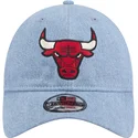 shapka-izvita-sinya-reguliruem-9twenty-washed-denim-na-chicago-bulls-nba-ot-new-era