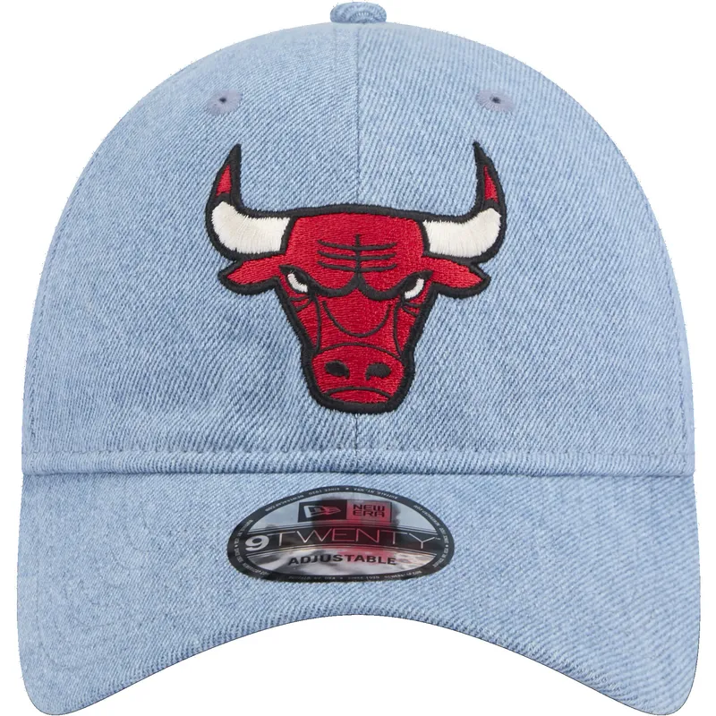 shapka-izvita-sinya-reguliruem-9twenty-washed-denim-na-chicago-bulls-nba-ot-new-era