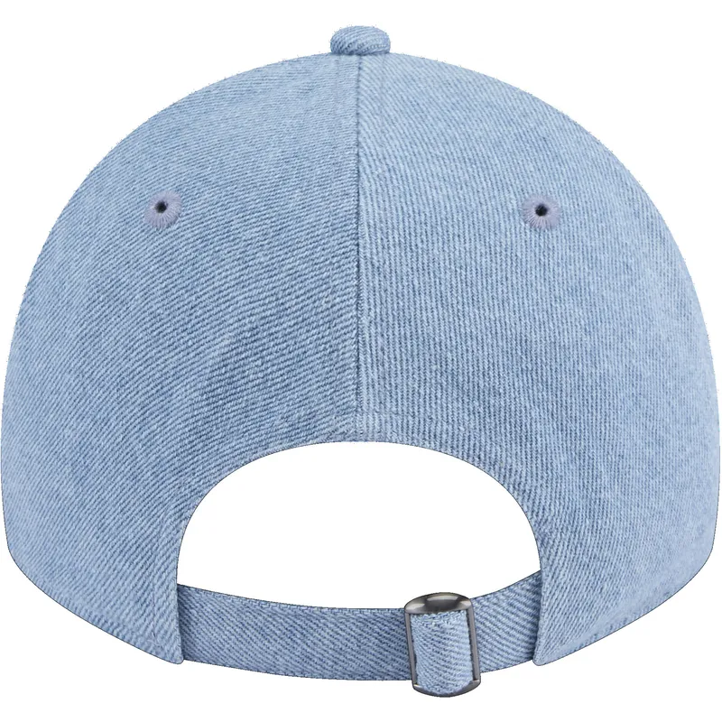 shapka-izvita-sinya-reguliruem-9twenty-washed-denim-na-los-angeles-lakers-nba-ot-new-era