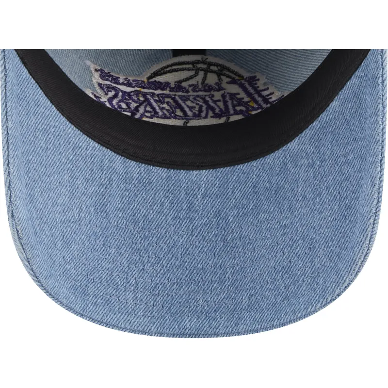 shapka-izvita-sinya-reguliruem-9twenty-washed-denim-na-los-angeles-lakers-nba-ot-new-era