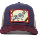 casquette-trucker-bleue-marine-beige-et-rouge-oiseau-ye-olde-birdie-the-farm-retro-classic-goorin-bros