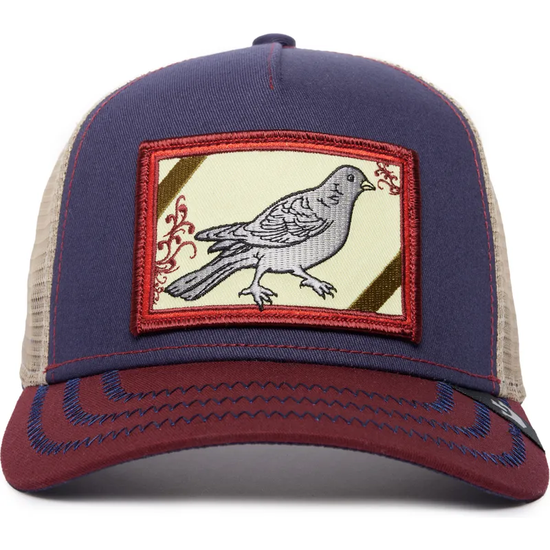 shapka-izvita-traker-mnogocveten-snapbek-ye-olde-birdie-the-farm-retro-classic-the-farm-ot-goorin-bros
