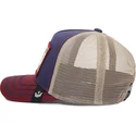 casquette-trucker-bleue-marine-beige-et-rouge-oiseau-ye-olde-birdie-the-farm-retro-classic-goorin-bros