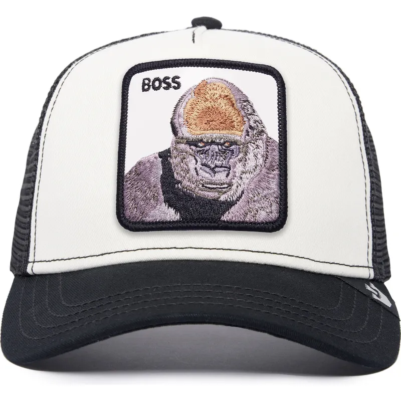 shapka-izvita-traker-cherna-snapbek-the-boss-gorilla-the-farm-ot-goorin-bros