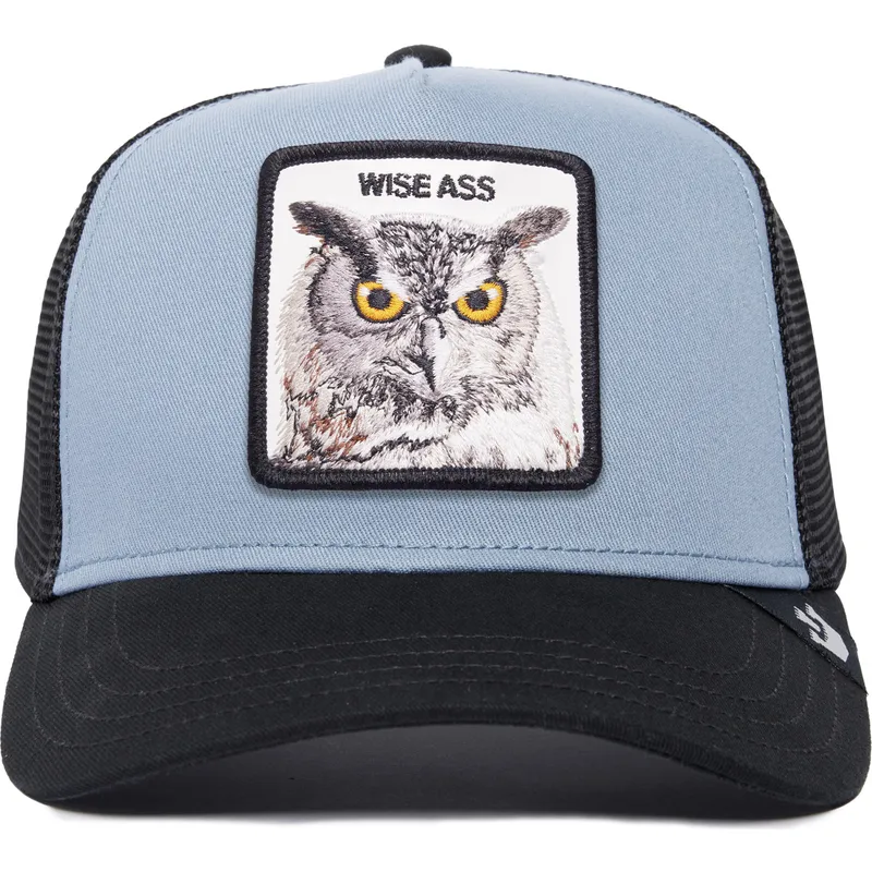 shapka-izvita-traker-sinya-snapbek-wise-ass-owl-the-farm-premium-the-farm-ot-goorin-bros
