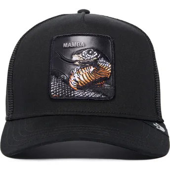 Шапка извита черна snapback на Gorra trucker negra serpiente Mamba The Farm Premium The Farm от Goorin Bros.