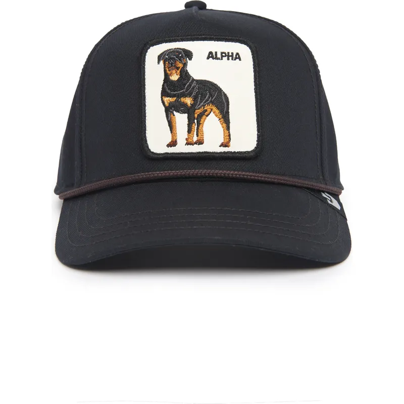 shapka-izvita-cherna-snapbek-alpha-dog-100-the-farm-all-over-canvas-the-farm-ot-goorin-bros