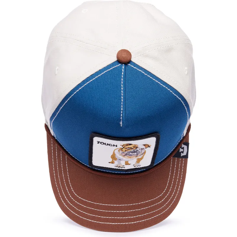 shapka-izvita-mnogocveten-snapbek-tough-bully-100-the-farm-all-over-canvas-the-farm-ot-goorin-bros