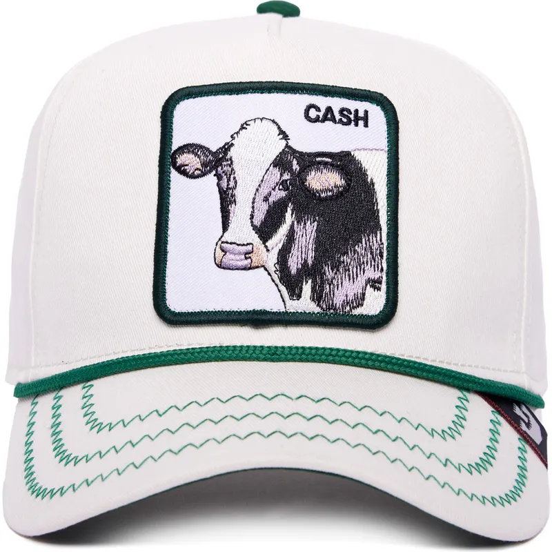 shapka-izvita-byala-snapbek-cash-cow-100-the-farm-all-over-canvas-the-farm-ot-goorin-bros