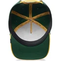 shapka-izvita-zelena-snapbek-extra-large-100-the-farm-all-over-canvas-the-farm-ot-goorin-bros