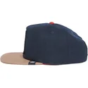 gorra-plana-azul-marino-y-marron-snapback-lobo-lone-wolf-one-pack-the-farm-flats-de-goorin-bros