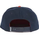 marineblaue-und-braune-snapback-flatcap-lone-wolf-one-pack-the-farm-flats-von-goorin-bros