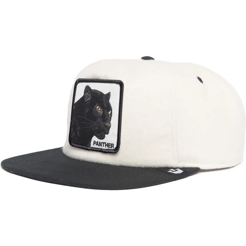 shapka-ploska-byala-snapbek-black-panther-stealth-explorer-the-farm-flats-the-farm-ot-goorin-bros
