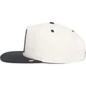 hvid-og-sort-snapback-fladskygget-kasket-panter-black-panther-stealth-explorer-the-farm-flats-fra-goorin-bros