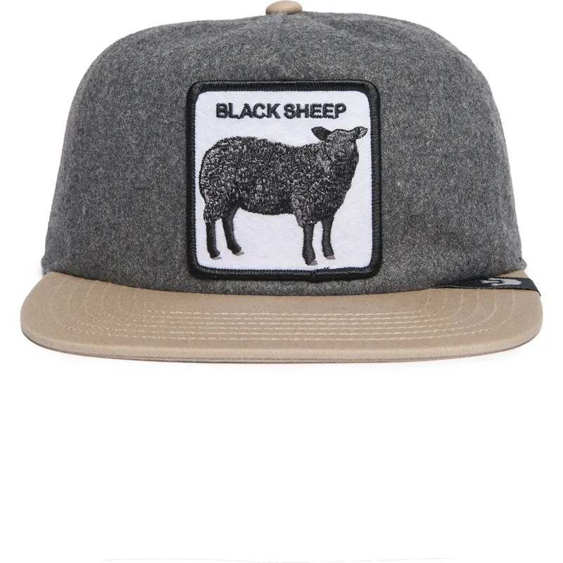 shapka-ploska-siv-snapbek-the-farm-ot-goorin-bros