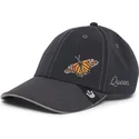 shapka-izvita-cherna-adjustable-strap-na-gorra-curva-negra-ajustable-mariposa-long-live-the-queen-the-farm-lady-balls-the-farm-o
