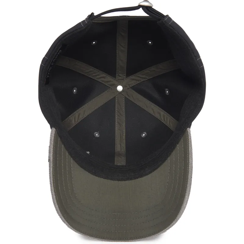 sort-justerbar-buet-kasket-med-sommerfugl-long-live-the-queen-the-farm-lady-balls-fra-goorin-bros