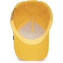 goorin-bros-the-farm-nude-gelbe-snapback-cap-mit-gebogenem-schirm