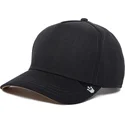 casquette-courbee-noire-snapback-the-farm-nude-denim-goorin-bros