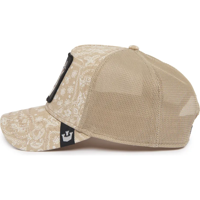 beige-trucker-kasket-ulv-lone-wolf-sign-o-the-times-the-farm-paisley-fra-goorin-bros