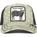 shapka-izvita-traker-zelena-snapbek-black-sheep-parade-the-farm-paisley-the-farm-ot-goorin-bros