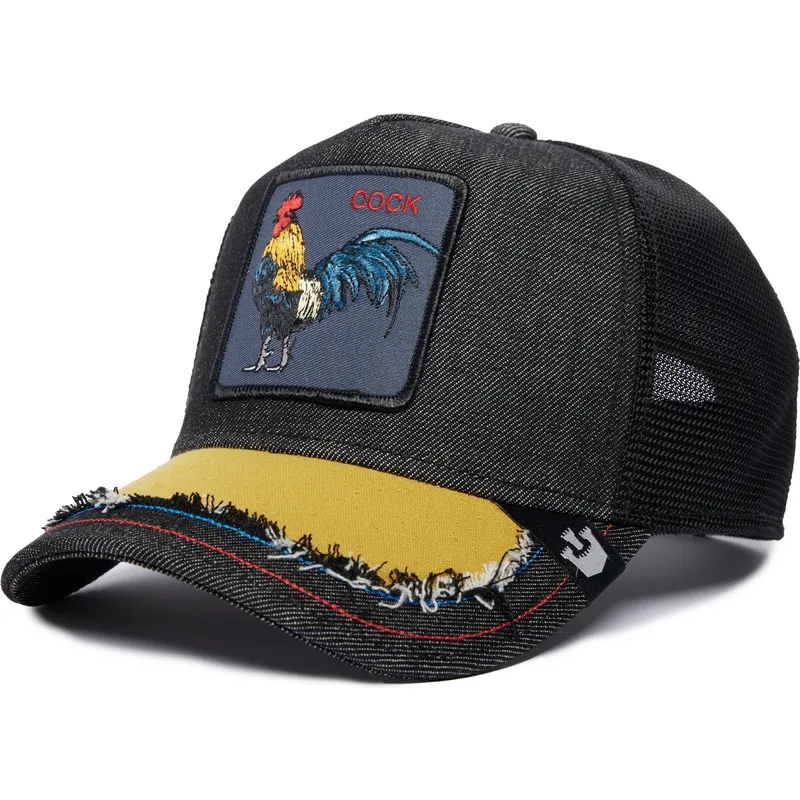 shapka-izvita-traker-cherna-snapbek-silky-cock-the-farm-silky-roots-the-farm-ot-goorin-bros