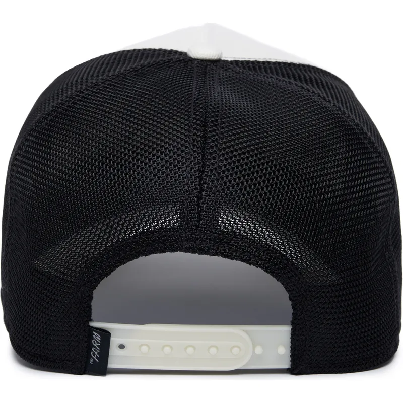 trucker-cap-weiss-und-schwarz-kuken-silky-chick-the-farm-silky-roots-von-goorin-bros