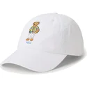 shapka-izvita-byala-reguliruema-ot-polo-ralph-lauren