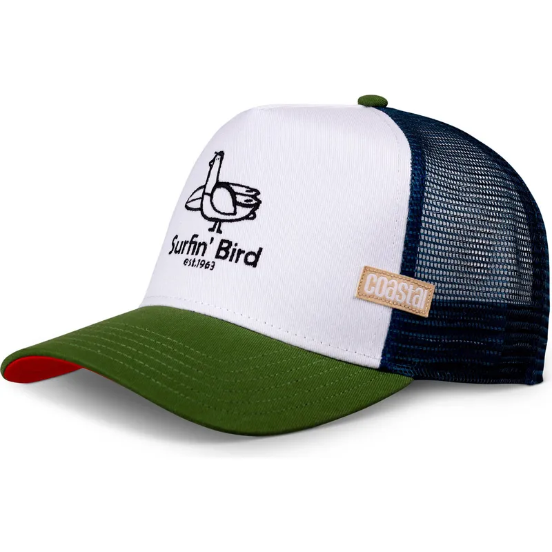 shapka-izvita-traker-mnogocveten-snapbek-surfin-bird-hft-ot-coastal