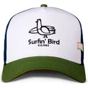 casquette-trucker-blanche-bleue-et-verte-surfin-bird-hft-coastal