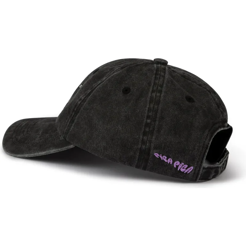 schwarze-verstellbare-curved-cap-new-york-von-pica-pica