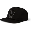 sort-flad-snapback-kasket-heartbreak-hotel-fra-pica-pica