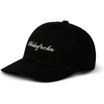 Sort snapback kasket med buet skygge Motherfucker fra Pica Pica