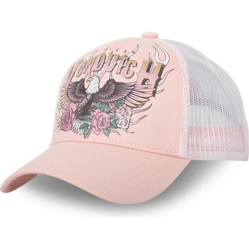 shapka-izvita-traker-roza-snapbek-eagle-rp-ot-von-dutch