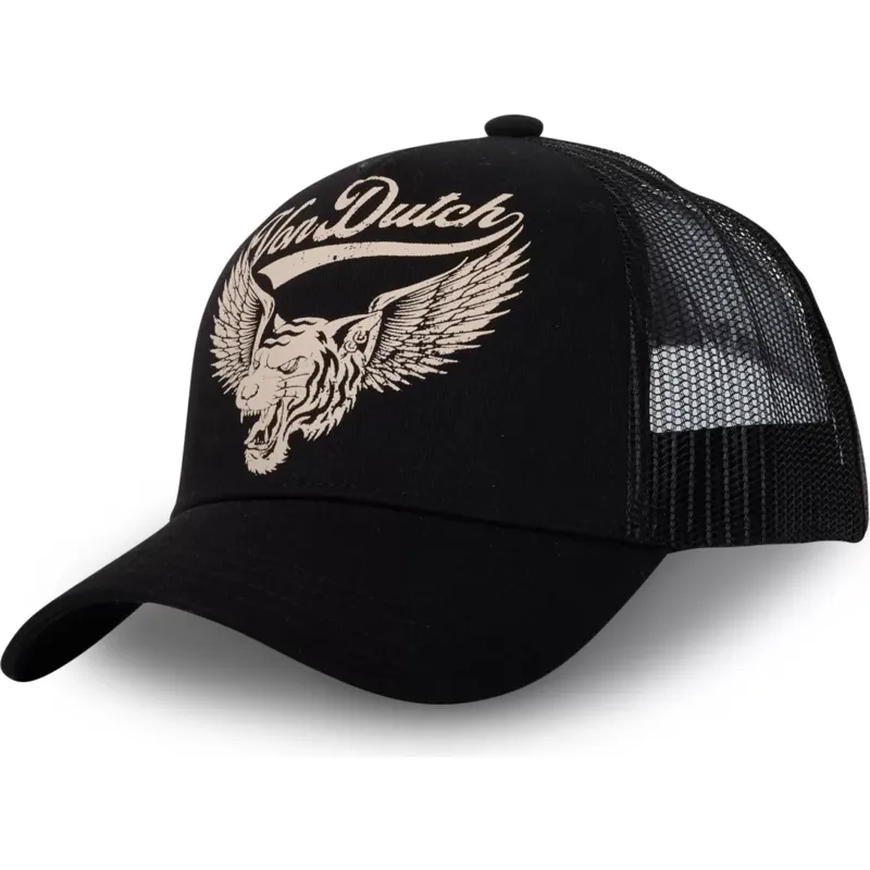 shapka-izvita-traker-cherna-snapbek-lion-nr-ot-von-dutch