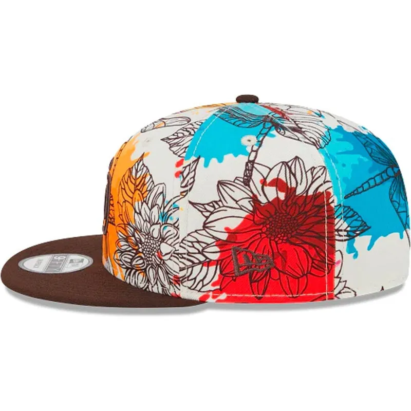 shapka-ploska-mnogocveten-snapbek-9fifty-spring-na-san-diego-padres-mlb-ot-new-era