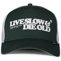 shapka-izvita-traker-zelena-snapbek-live-slow-die-old-hft-lsdo-ot-djinns