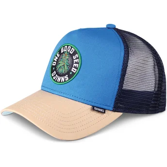 Blå og beige trucker kasket One Good Seed HFT Food fra Djinns