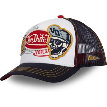 Trucker-Cap weiß und marineblau BAD CT von Von Dutch