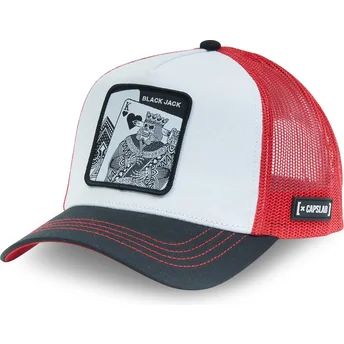 Gorra trucker multicolor Black Jack CL4 BLA Lucky fra Capslab