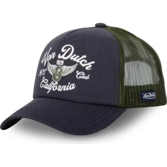 Trucker-Cap grau und grün CREW11 von Von Dutch