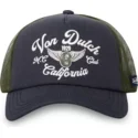trucker-cap-grau-und-grun-crew11-von-von-dutch