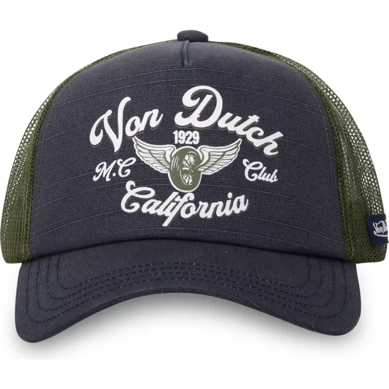 trucker-cap-grau-und-grun-crew11-von-von-dutch