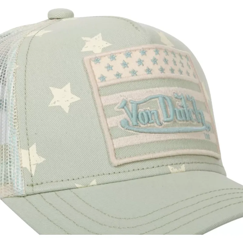 shapka-izvita-traker-zelena-snapbek-star-s-ot-von-dutch