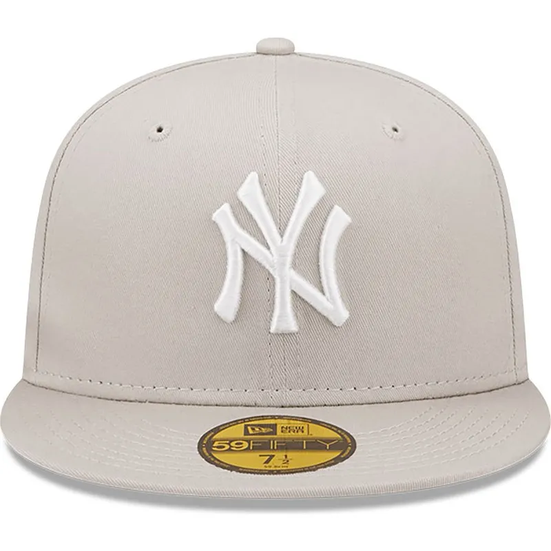shapka-ploska-bezhov-prilepnala-59fifty-league-essential-na-new-york-yankees-mlb-ot-new-era