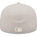 flad-beige-fitted-kasket-59fifty-league-essential-fra-new-york-yankees-mlb-af-new-era