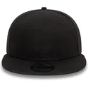 sort-flad-snapback-kasket-9fifty-cotton-fra-new-era