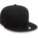 shapka-ploska-cherna-snapbek-9fifty-cotton-ot-new-era